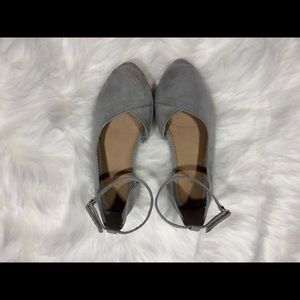Old Navy Gray Ballet Flats